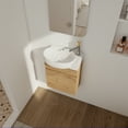 thumbnail image 3 of imerelez Soft Close Doors Bathroom Vanity With Sink,16 Inch For Small Bathroom, 3 of 9