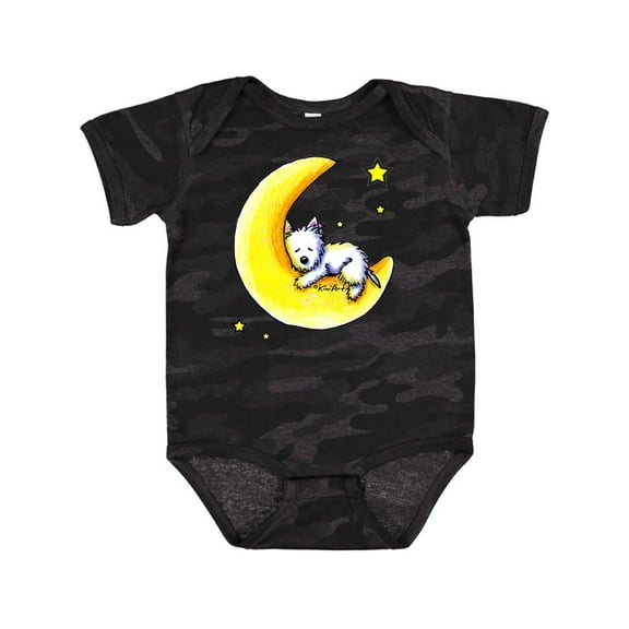 Inktastic Lunar Love Westie Boys or Girls Baby Bodysuit