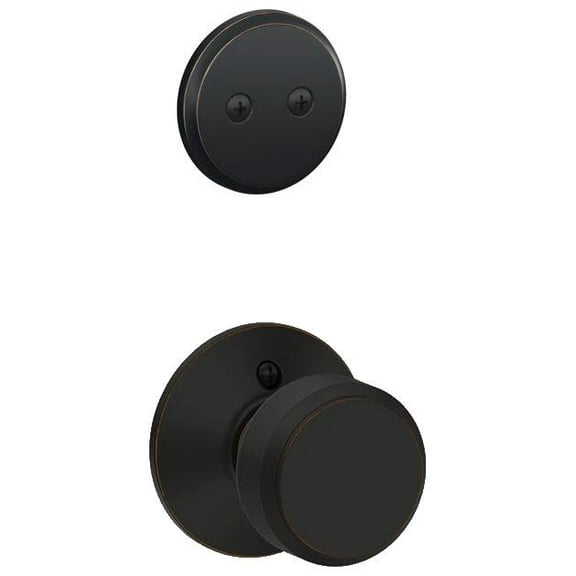 Schlage F94-Bwe Bowery One-Sided Dummy Interior Pack - Bronze