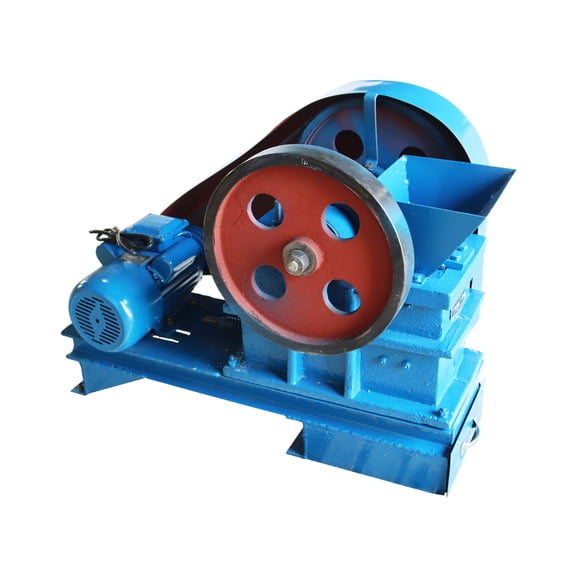 PreAsion Jaw Crusher Rock Crush Machine 150*100 Ore Slag Steel Slag Coal Stone Crushing 220V