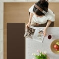 thumbnail image 6 of GALMAXS7 Kitchen Rugs and Mats Kitchen Mat Anti Fatigue Mats for kitchen, Non Slips Kitchen Floor Mat for Standing,17"x79",Brown, 6 of 11