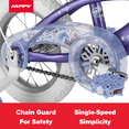 thumbnail image 4 of Huffy 12" Disney Frozen Kids' Bike, Fits Riders 3'1" - 3'5", Purple, Child, Girl's, 4 of 15
