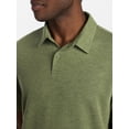 thumbnail image 5 of George Men's and Big Men's Double Knit Polo Shirt with Short Sleeves, Sizes S-5XL, 5 of 5