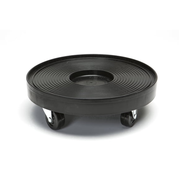 DeVault Enterprises 12-Inch Black Plant Dolly with Wheels, Heavy Duty Rolling Plant Caddy, 500 lb Capacity