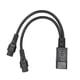 thumbnail image 1 of Cable de alimentación V, cable de alimentación del divisor Cable de alimentación de computadora Cables de alimentación IE construidos para durar, 1 of 8
