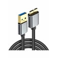 thumbnail image 1 of High-Speed 1M USB 3.0 Male to Micro USB Data Cable - Universal for External Hard Drives, Hard Drive Enclosures, Laptops & Mobile Devices - Durable High-Speed Transfer Cord for Personal/Professional, 1 of 5