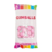 Hilco Pink Bubblegum Gumballs, 8 oz Regular Size, Chewing Gum