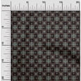 thumbnail image 2 of oneOone Polyester Spandex Black Fabric Asian Ornamental Tile Craft Projects Decor Fabric Printed By The Yard 56 Inch Wide, 2 of 4