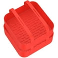 thumbnail image 1 of 2Pcs Air Friteuse Pot de Silicone avec Poignée Réutilisable Air Friteuse Doublure Cuisson Carré Poêle Air Friteuse Panier en Silicone pour Air Friteuse 7 Pouces, 1 of 7