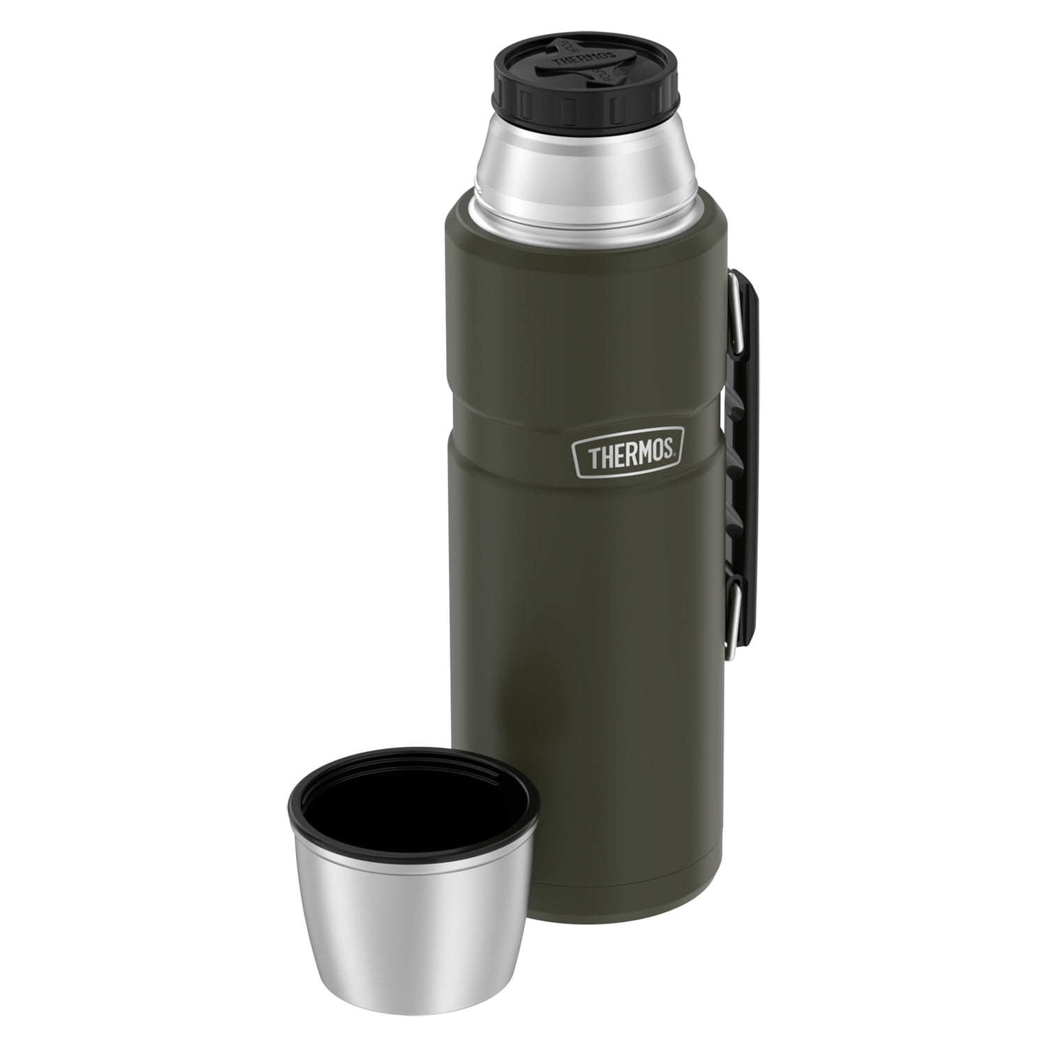 Thermos SK2020AGTRI4 Vacuum Insulated Stainless Steel Bottle, 67.62 fl oz, Army Green