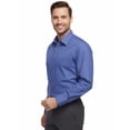 thumbnail image 2 of Allsense Men's Regular-Fit Long-Sleeve Dress Shirt, French Blue, 4X-Large, 2 of 4