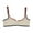 beige, variant on Womens Marlowe Bralette Bikini Swim Top, Beige, Medium