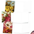 thumbnail image 4 of The Best Card Company 20 Assorted Blank Notecards Boxed Set 4 x 5.12 Inch with Envelopes (10 Designs, 2 Each) Blooms and Bees AM10348OCB-B2x10, 4 of 6