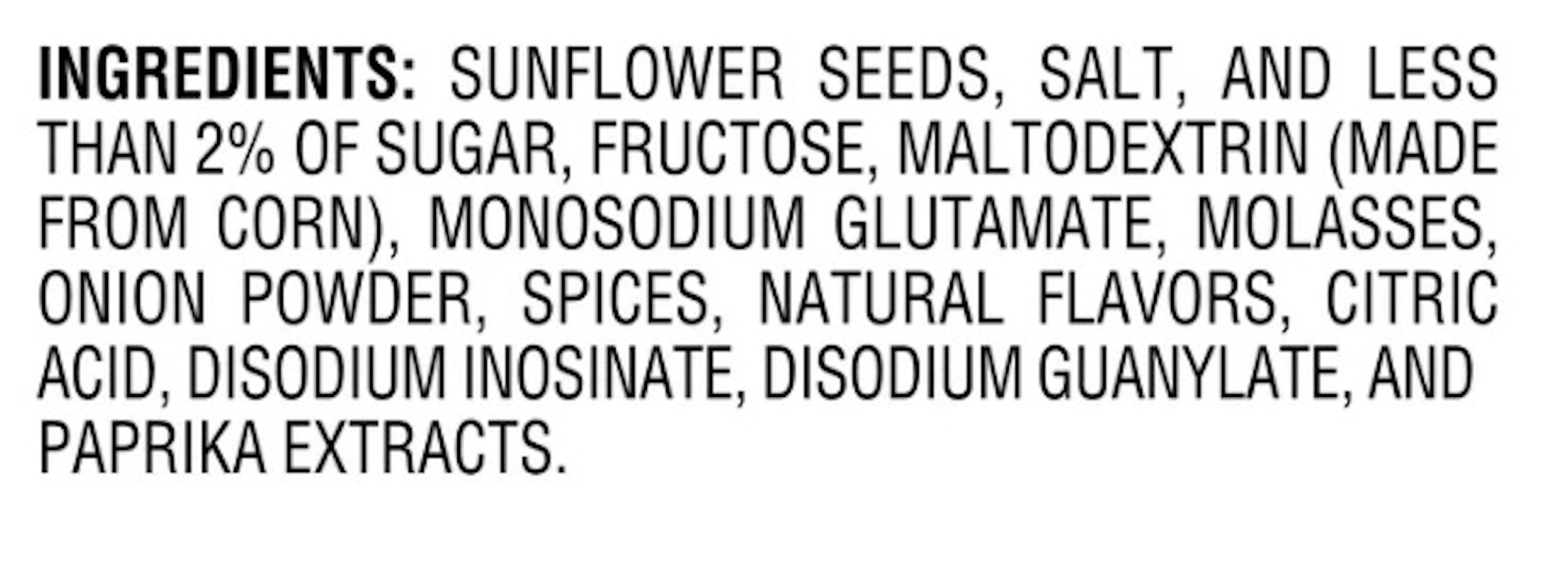 Spitz Smoky BBQ Flavored Sunflower Seeds 6 ounce Resealable