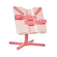thumbnail image 2 of Soporte para Libros Soporte Plegable para Escritorio Ricer Cómodo Ahorro de Espacio Accesorios Duraderos Soporte Ajustable Soporte de Lectura Soporte Rosa SM SunniMix Soporte para portátil con soporte para libros, 2 of 8