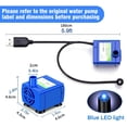 thumbnail image 2 of APPLAYERR 1.5W Low Power Pet Fountain Pump USB Plug Design Easy Disassembly Clean Structure For Pet Water Fountain Maintenance, 2 of 9