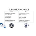thumbnail image 3 of Balón de Futbol Gaser Azul Oro Super Nova No. 4, 3 of 4