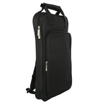 Black Backpack Drumstick Pouch Snare Stick Bag Drum Mallet Backpack Drum Stick Bag Container Portable Oxford Cloth