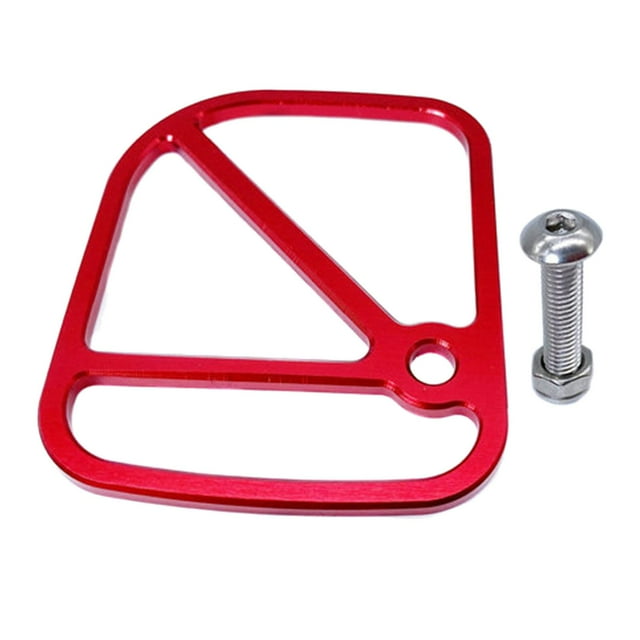 S SERENABLE Ligne de Fourche avant Alliage d'Aluminium Garde-Boue de Câble de Frein de Vélo Rouge