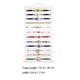 thumbnail image 3 of 12 piezas Pulsera de cuentas Evil Oye Ajustable Azul Brazalete de protección de pulseras de cuerda del ojo mal, 3 of 6