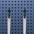 thumbnail image 4 of IFANLANDOR Pegboard Hooks Plastic 100Pcs Black For Wall Storage In Workspace, 4 of 8