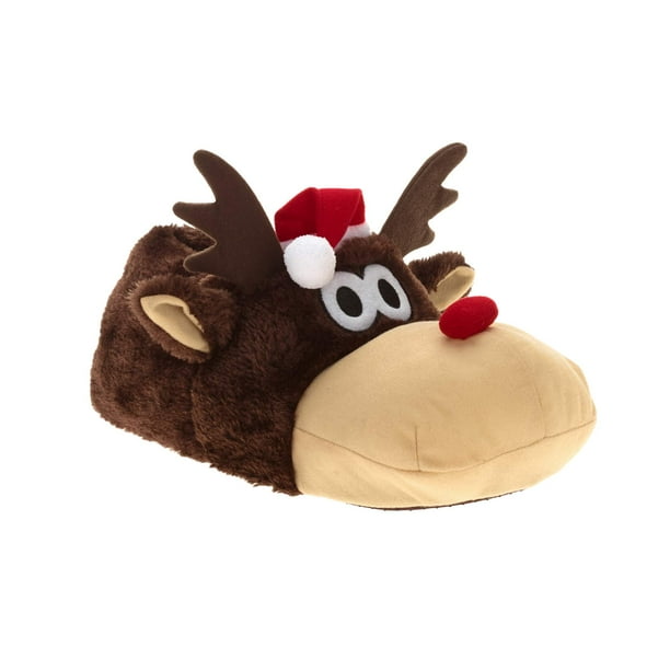 Men's Holiday Reindeer Slipper