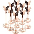 thumbnail image 2 of 10 soportes para tarjetas de lugar, soporte para números de mesa, soporte de fotos de alambre para escritorio, soporte para letreros de mesa, 2 of 6