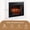 Fireplace + Trim Kit, variant on Modern Ember Uptown 23 inch Smart Electric Fireplace Insert - Black