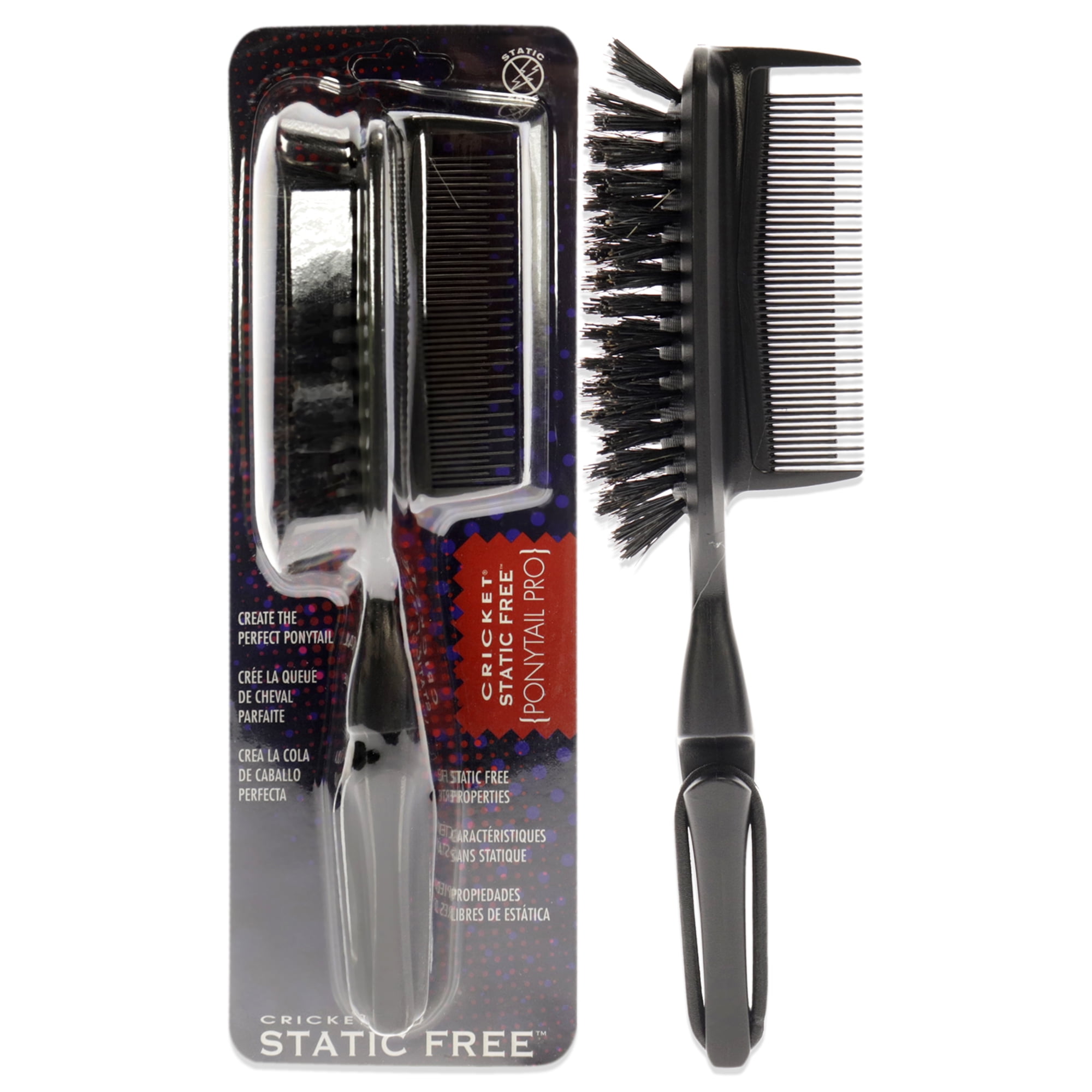 Cricket Static Free Ponytail Pro 1 Pc Hair Brush 