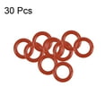 thumbnail image 3 of Unique Bargains Silicone O-Rings 7.5mm OD, 4.5mm Inner Diameter, 1.5mm Width, Seal Gasket Red 30pcs, 3 of 3