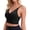 Black, variant on High Impact Sports Bras for Women Plus Size Non Padded Wirefree Workout Bra Bounce Control Red Free Size