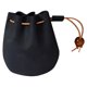 thumbnail image 4 of Monedero pequeño con cordón, bolso de mano de PU, monedero multifunción, llavero para artículos pequeños, color negro, 4 of 8
