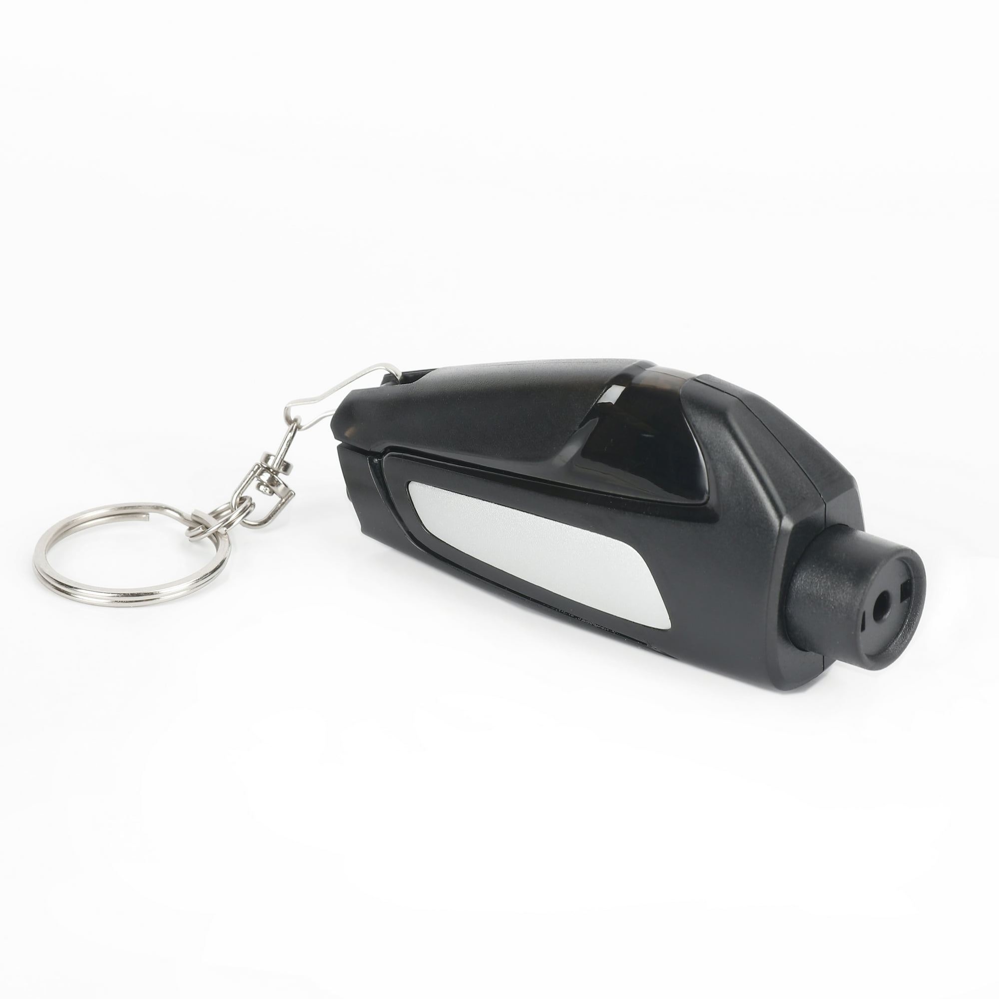 Auto Drive 2-in-1 Keychain Rescue Tool with Seat Belt Cutter and Window Breaker, Black