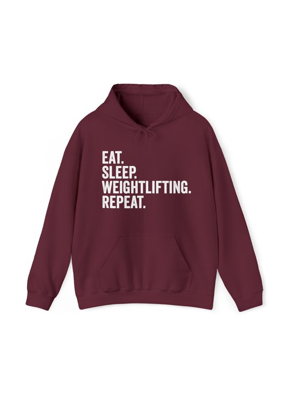 Weightlifting Hoodie, Gifts, Hooded Sweatshirt