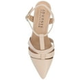 thumbnail image 5 of Journee Womens Jazlynn Buckle Kitten Heel Pointed Toe Pumps, Widths Available, 5 of 10
