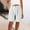 White, variant on Shorts for Women Plus Size 3X Summer Casual Loose With Pockets Drawstring Elastic Waist Pants Short Pants