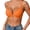 Orange, variant on Lace Bras for Women Front Closure Push Up Padded Underwire Bra Plus Size Lift Up Full Coverage Everyday Bras