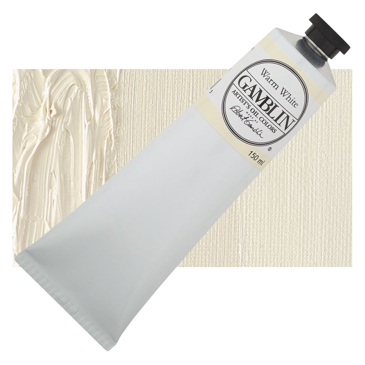 Gamblin Artist's Oil Color - Warm White, 150 ml