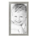 thumbnail image 2 of ArtToFrames 13" x 24" Classic Antique Silver Picture Frame, 13x24 inch Silver Wood Poster Frame (WOM-4926),  Pack, 2 of 7
