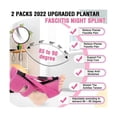 thumbnail image 4 of Férula nocturna para fascitis plantar WEIHJMXG 2 piezas faja de alivio, 4 of 5
