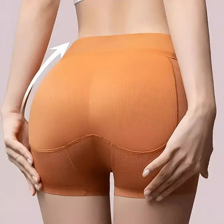 Women s Camisoles & Tanks Womens Butt Lifter Padded Panty Shapewear Hip Enhancer Underwear Body Shaper Boyshorts Orange Women s Panties XL