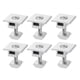 thumbnail image 1 of Uxcell 6Pcs Abrazadera Media para Panel Solar, Abrazaderas Centrales de Panel Solar de Aluminio de 30 mm, Sistema de Montaje de Riel Solar PV, Plata, 1 of 1