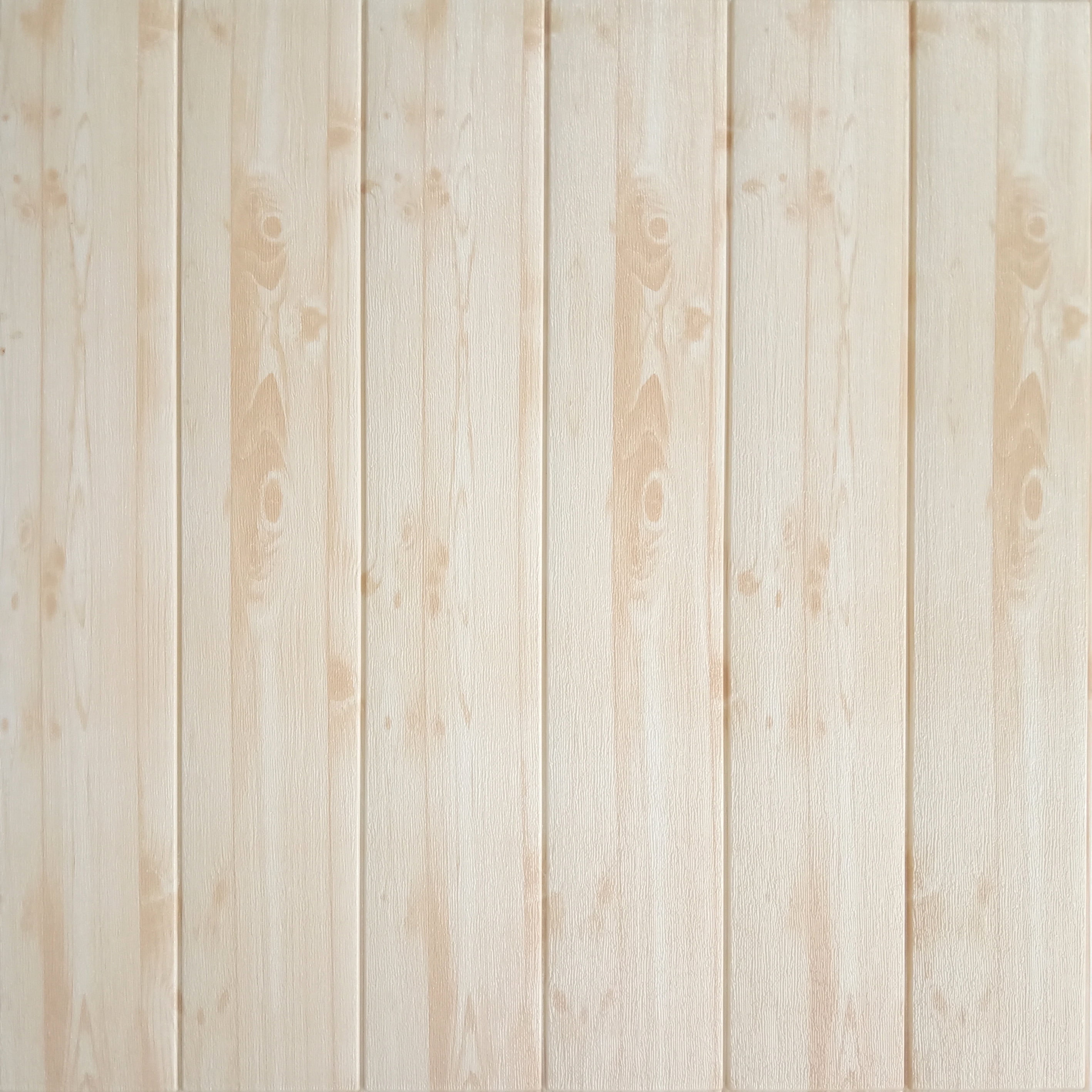 2.3*2.3ft Self-adhesive Waterproof 3D Wood Grain Wall Sticker Home Decor