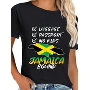 100% Cotton Jamaican Travel Vacation Trip Outfit To Jamaica Women Men T-Shirt