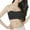 Black, variant on VISALY Push Up Bras for Women Bra Strapless Push Up, Striped Seamless Wave Edge Thin Breathable Sports Tube Top, White Tube Tops with Built In Bra Tank Top with Built In Padded Bra, White,XL