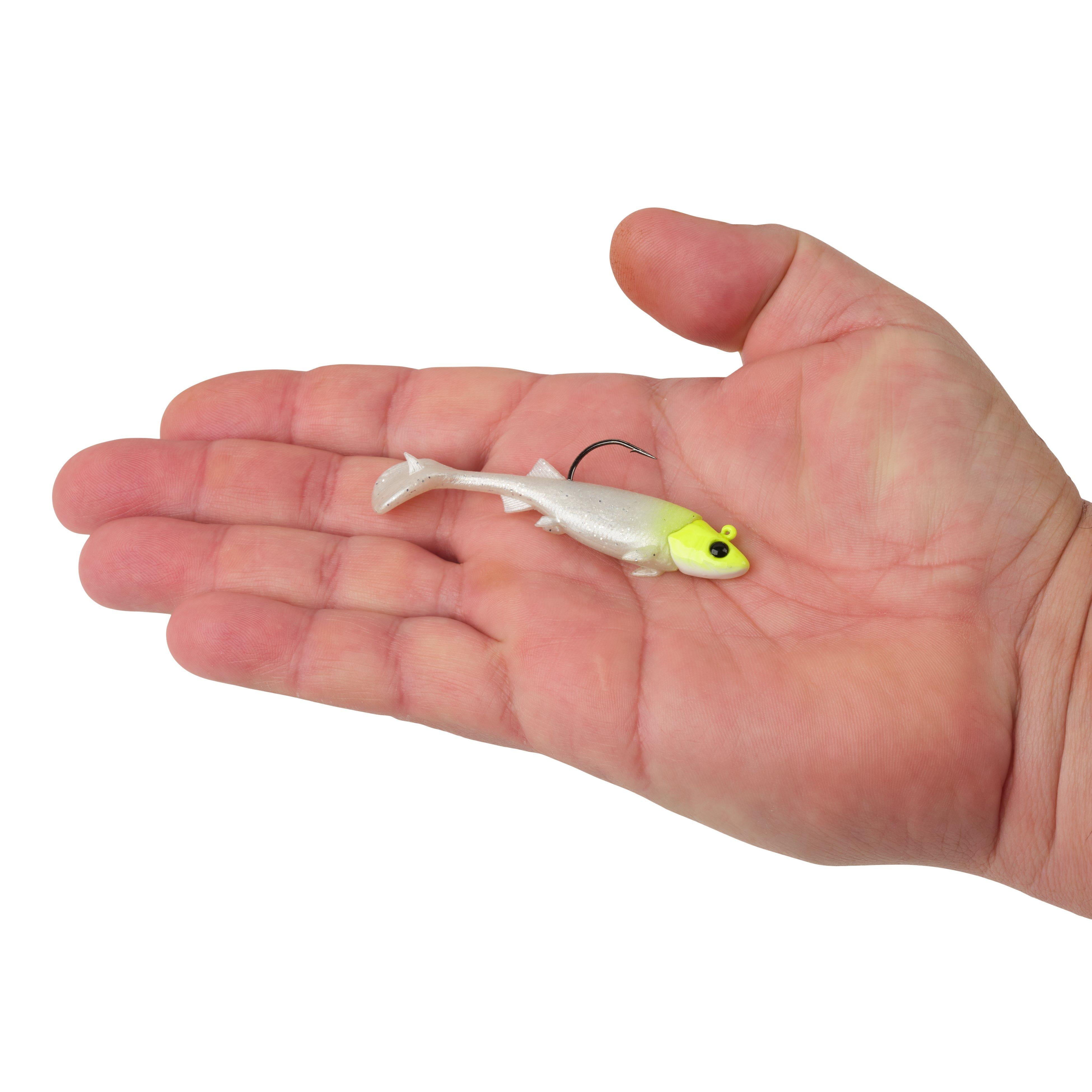 Berkley PowerBait® Minnotator, 3 in, Lemon Head Glow