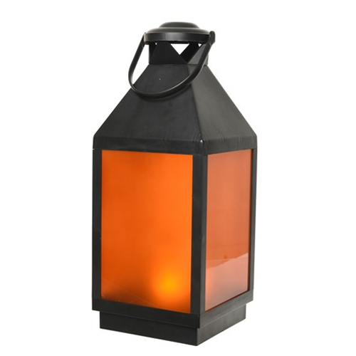 LED Flame Effect Lantern