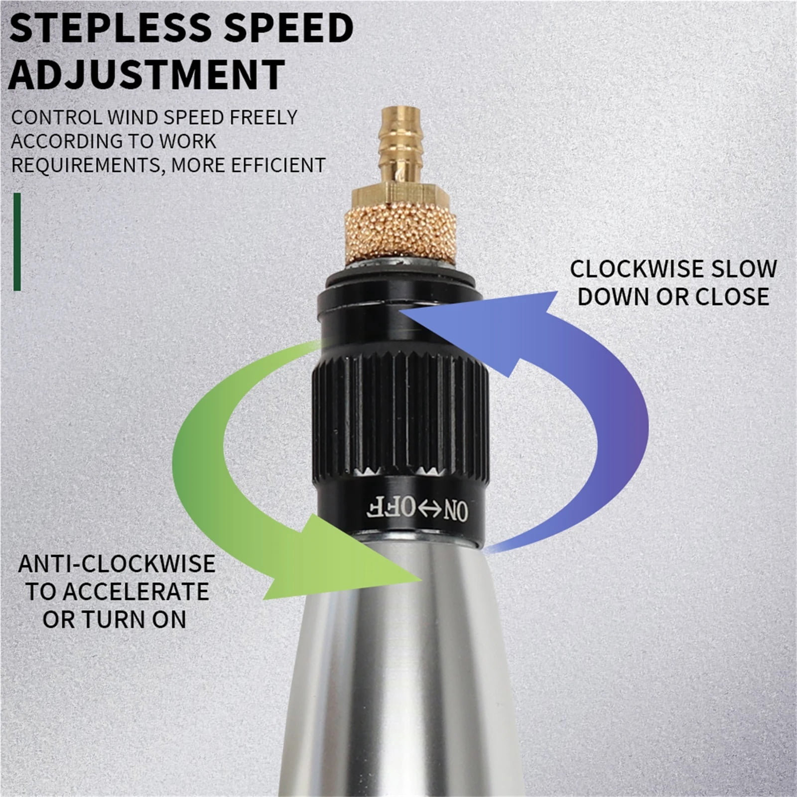 High-speed Die Grinder Pneumatic Engraving Pen 1/8'' Ultrasonic Micro Air Pencil for Metal Wood Jewelry Grinding Tool engraving - Multi-Purpose Tool