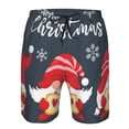 thumbnail image 3 of Pofeuu Cute Christmas Gnomes (2) Prin Men's Swim Trunks Quick Dry Bathing Suit Swimming Board Shorts Mesh Lining Beach Swimwear-Large, 3 of 6