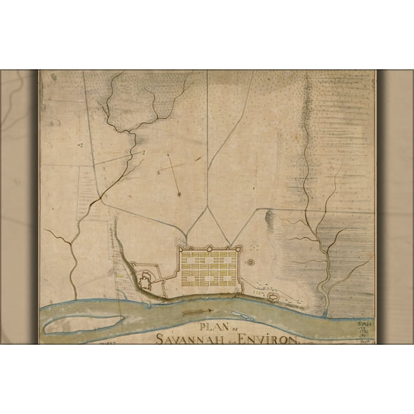 Savannah Squares Map